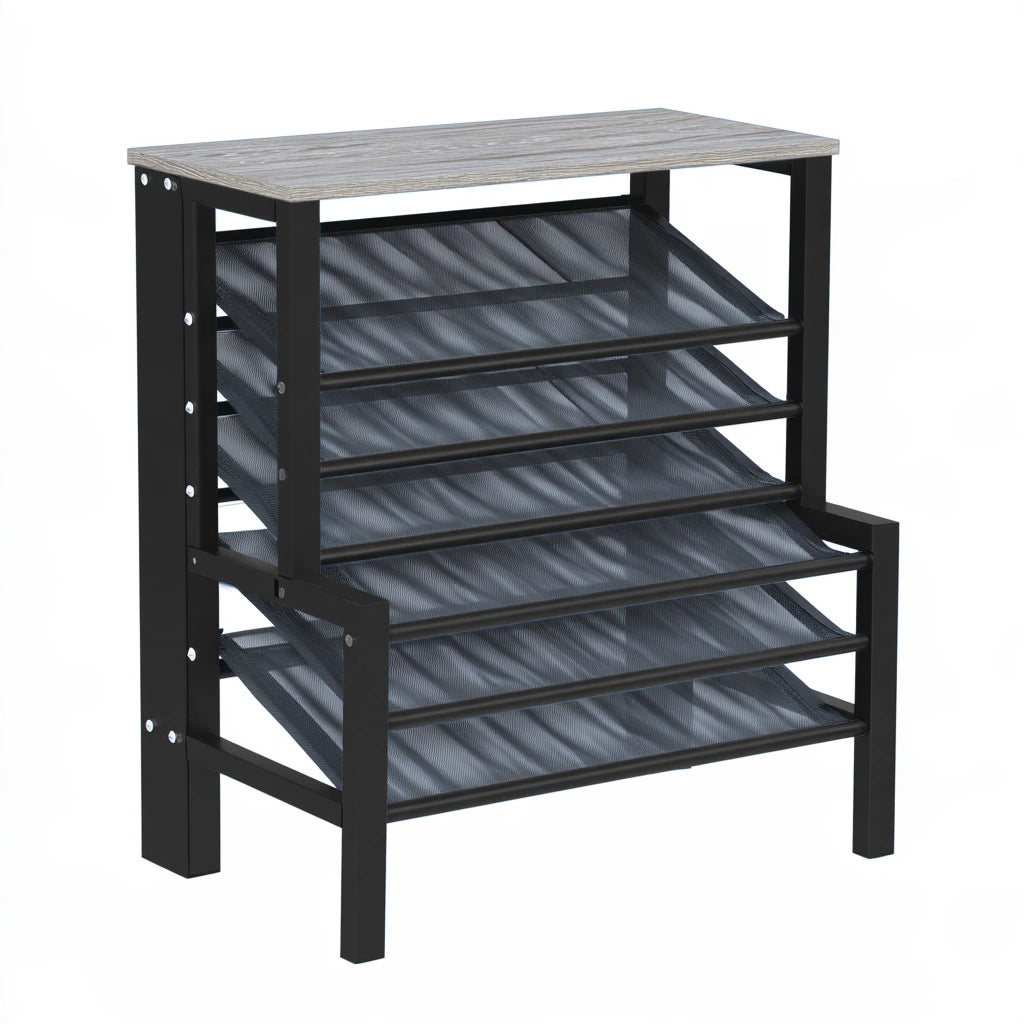 Schoenenrek, kleur wit