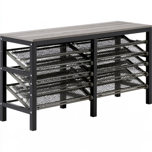 Schoenenrek, kleur wit
